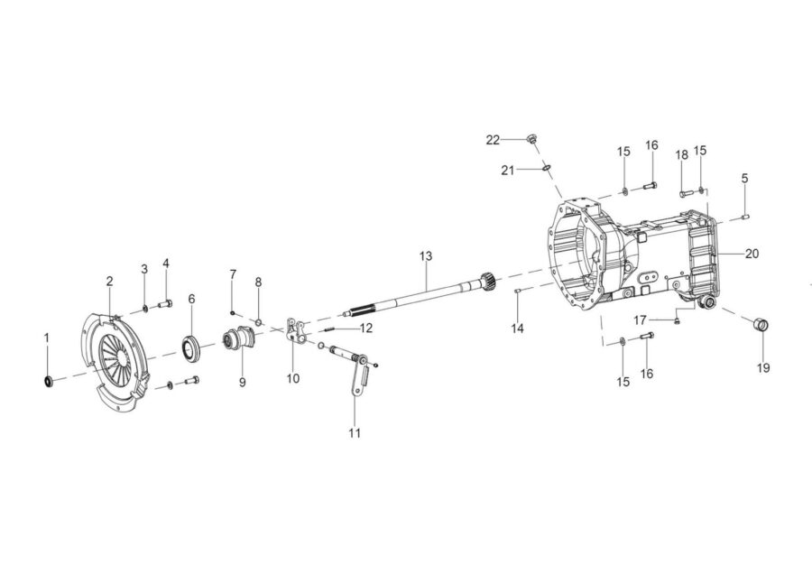 TM-2_CLUTCH HOUSING & UNIVERSAL JOINT