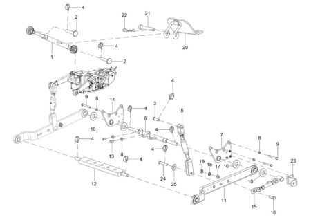 Rod Solis LIFT ROD ASSY - Solis Suomi