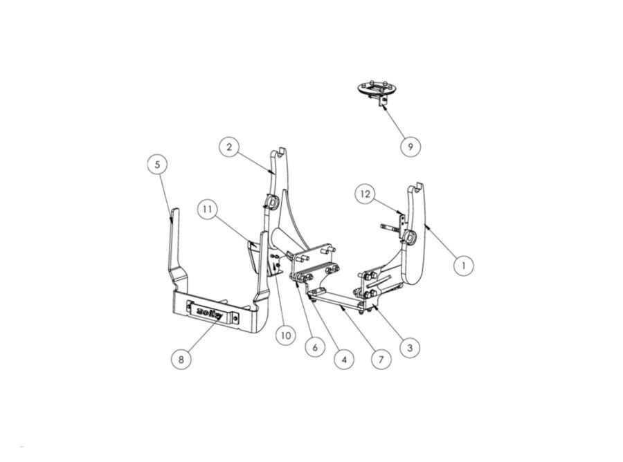 ROPS & CAB SUBFRAME