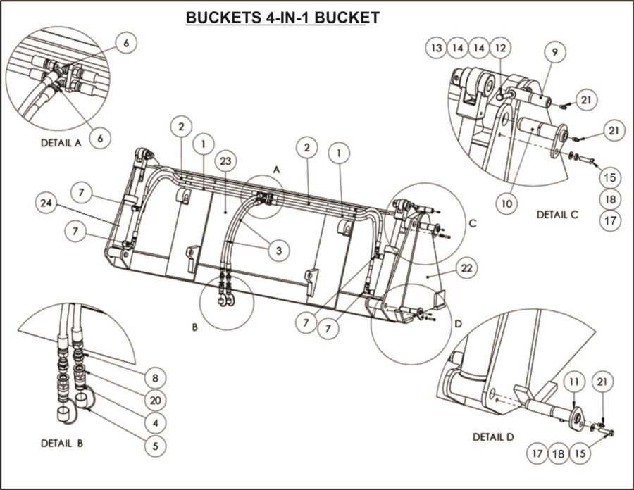 FV-3_4 in 1 Bucket 1.65